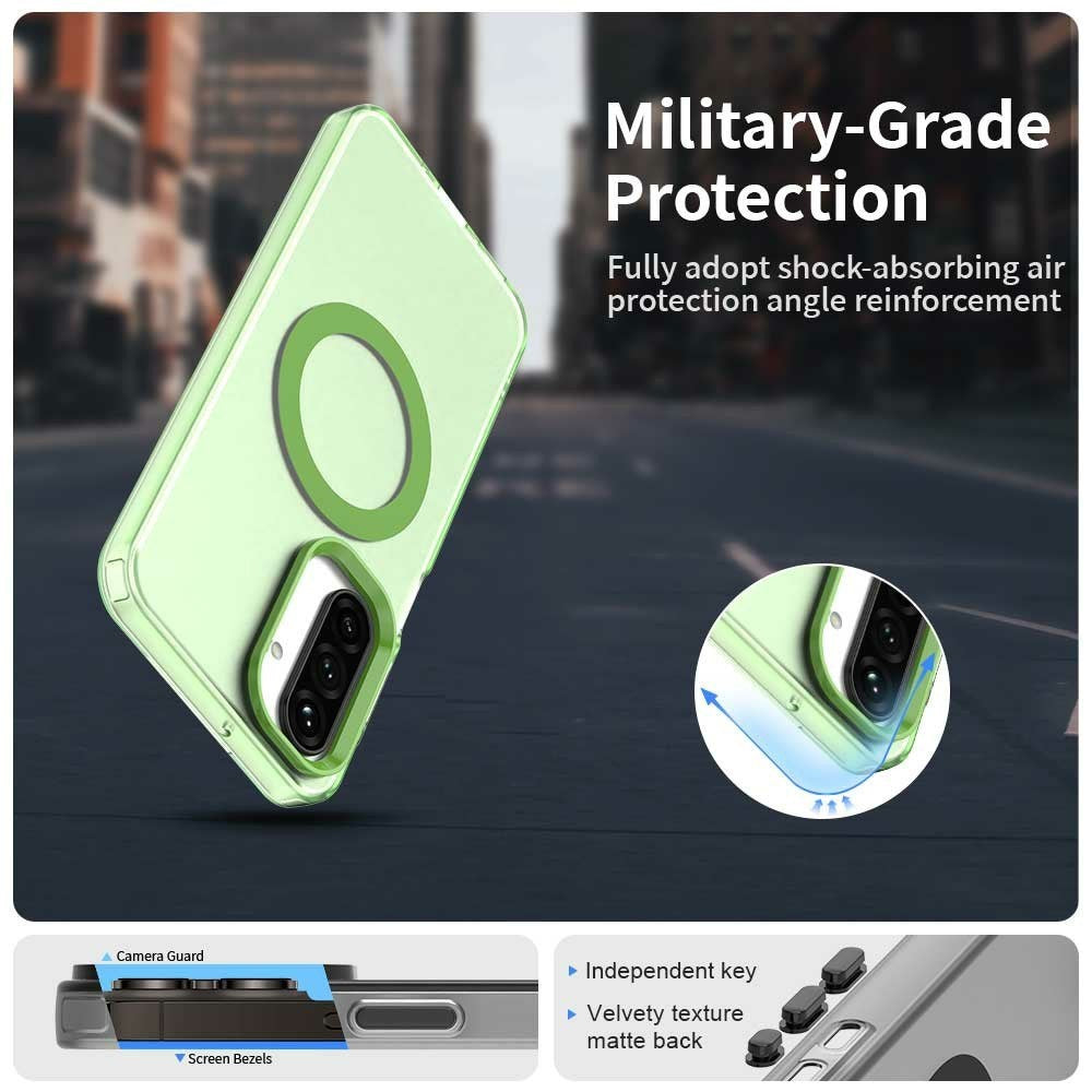 EIDERWOOD Samsung Galaxy A26 5G Case Hybrid Beskyttelse med MagSafe - Grøn
