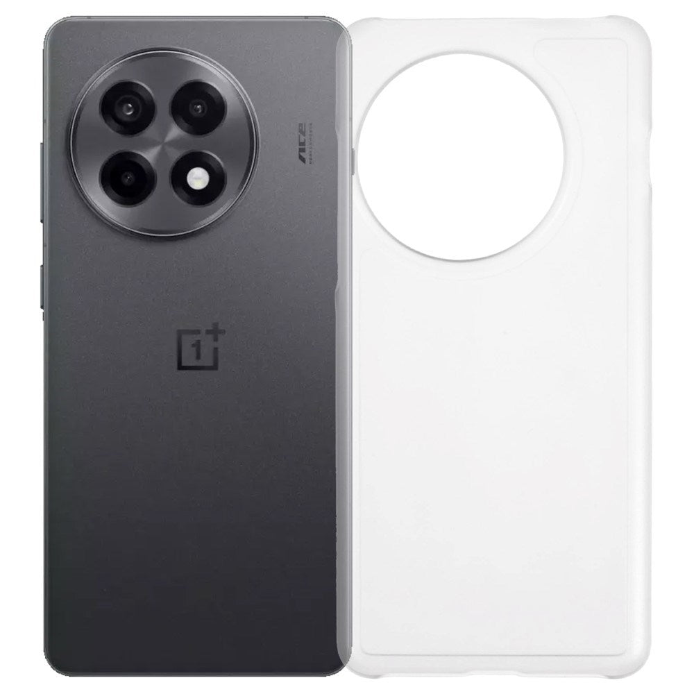 EIDERWOOD OnePlus 13R Hårdt Plastik Cover - Mat Overflade - Gennemsigtig