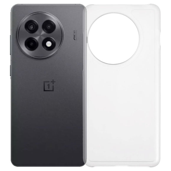 EIDERWOOD OnePlus 13R Hårdt Plastik Cover - Mat Overflade - Gennemsigtig