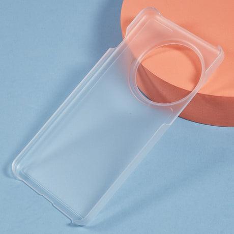 EIDERWOOD OnePlus 13R Hårdt Plastik Cover - Mat Overflade - Gennemsigtig