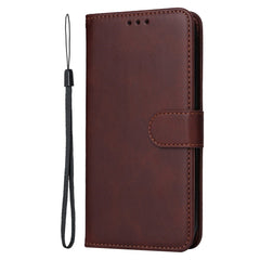 EIDERWOOD Realme 14X (5G) / C75 Kunstlæder Flip Cover m. Strop - Brun