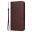 EIDERWOOD Motorola Moto E14 (4G) / G04 (4G) / G04s (4G) / G24 (4G) Kunstlæder Flip Cover m. Strop - Brun