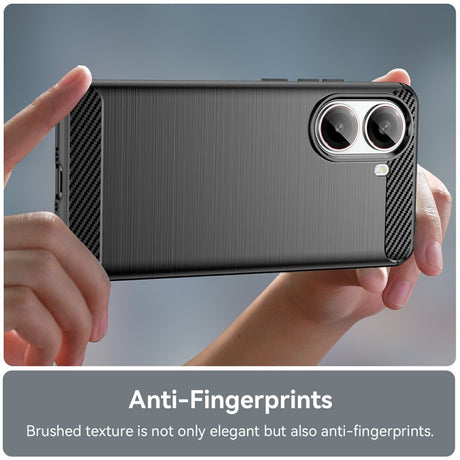 EIDERWOOD Xiaomi Poco X7 Pro Brushed Carbon Cover - Sort