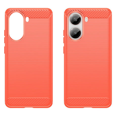 EIDERWOOD Xiaomi Poco X7 Pro Brushed Carbon Cover - Rød