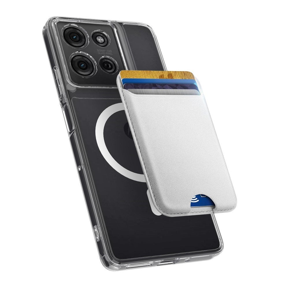 EIDERWOOD Motorola Moto G75 (5G) Fleksibelt Plastik Cover - MagSafe Kompatibel - Gennemsigtig
