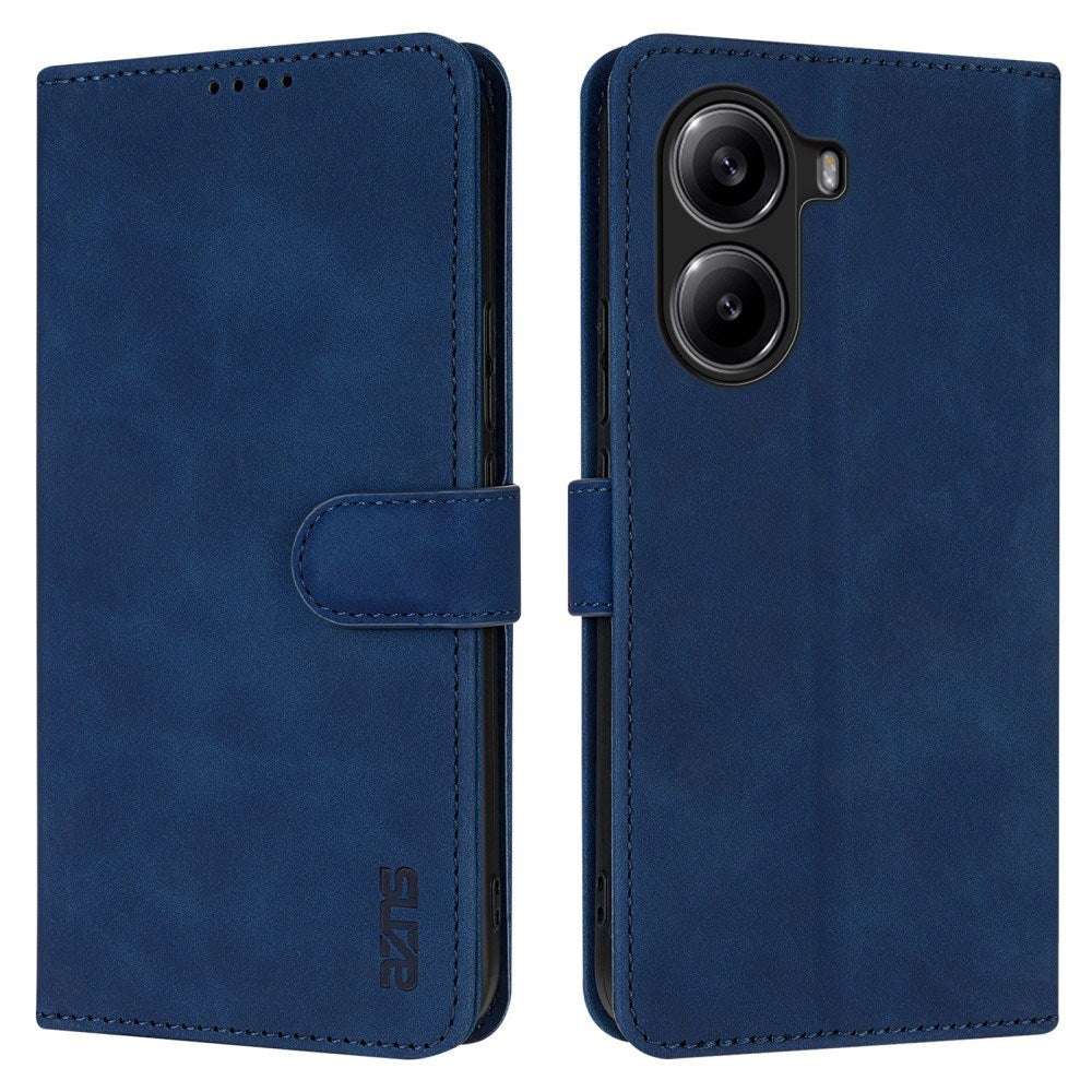 EIDERWOOD Xiaomi Poco X7 Pro Kunstlæder Flip Cover m. Kortholder & Ståfunktion - Blå