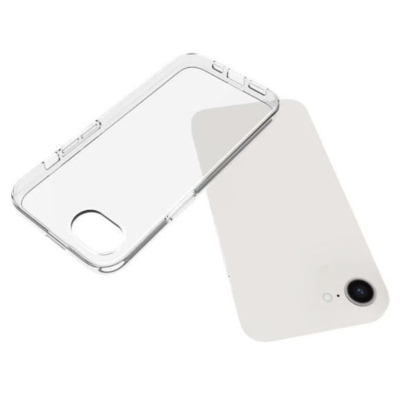 EIDERWOOD iPhone 17e / 16e Fleksibelt Plast Cover med Skærmbeskyttelse - Gennemsigtigt