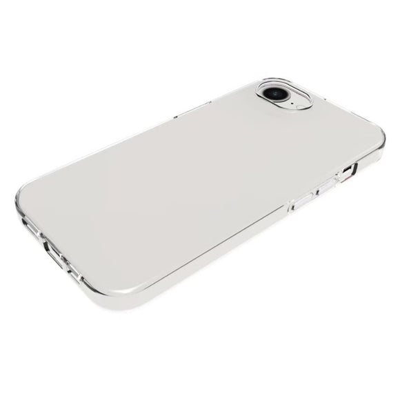 EIDERWOOD iPhone 17e / 16e Fleksibelt Plast Cover med Skærmbeskyttelse - Gennemsigtigt