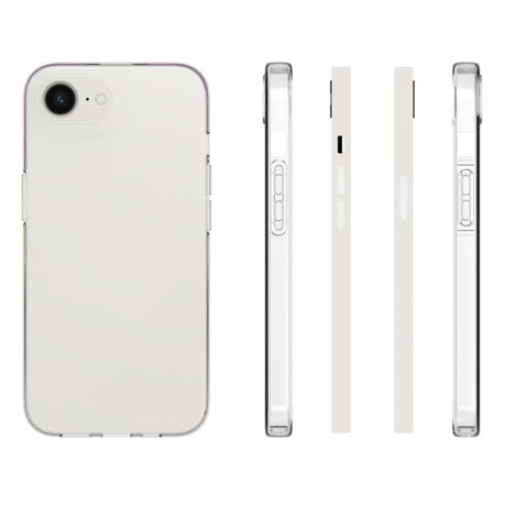 EIDERWOOD iPhone 17e / 16e Fleksibelt Plast Cover med Skærmbeskyttelse - Gennemsigtigt
