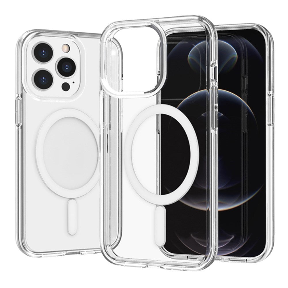 iPhone 14 Pro EIDERWOOD Hybrid Magnetic Case - MagSafe Kompatibel - Gennemsigtig