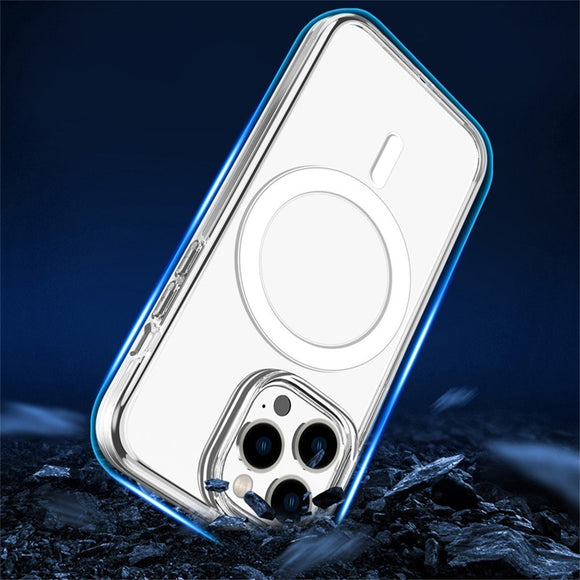 iPhone 14 Pro EIDERWOOD Hybrid Magnetic Case - MagSafe Kompatibel - Gennemsigtig