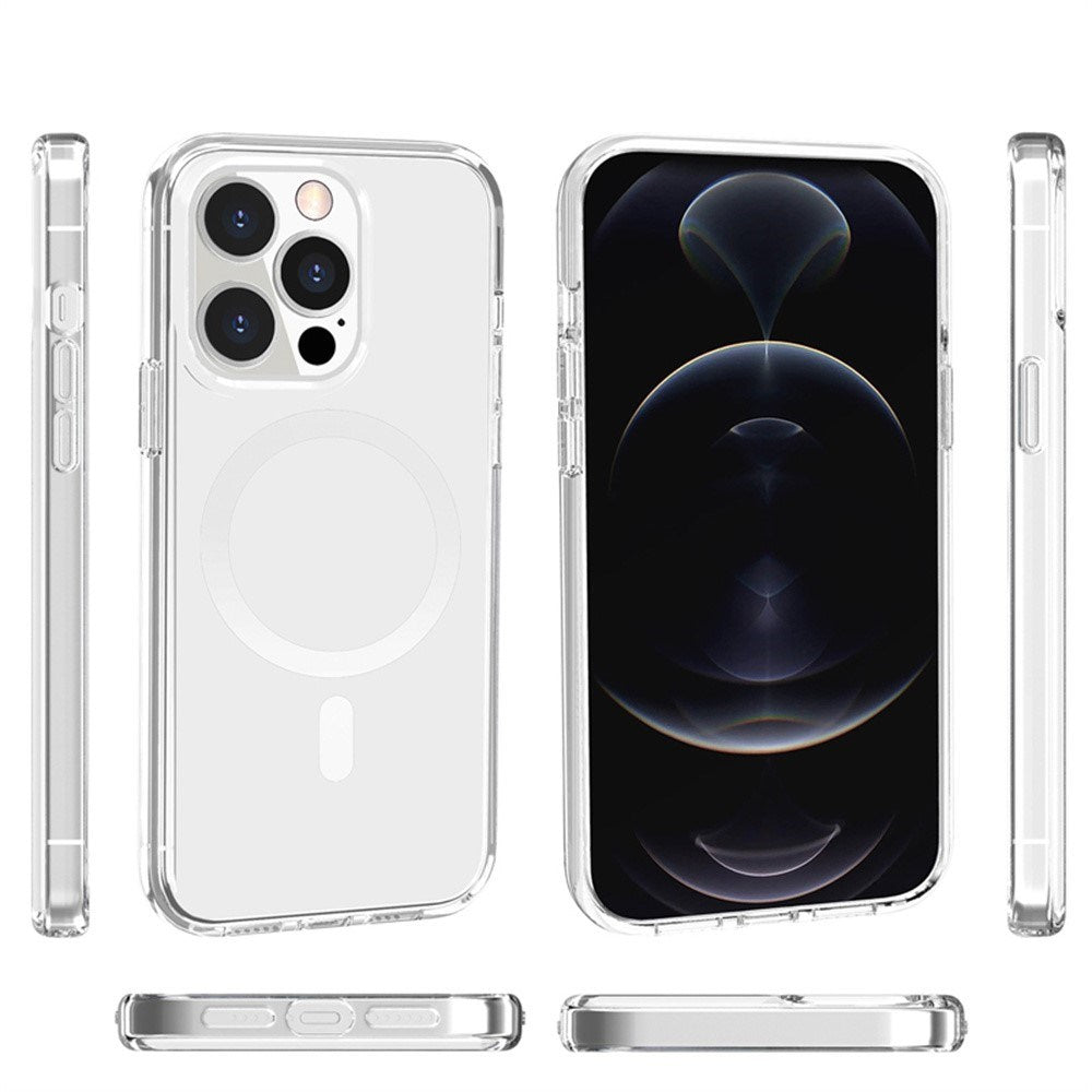 iPhone 14 Pro EIDERWOOD Hybrid Magnetic Case - MagSafe Kompatibel - Gennemsigtig