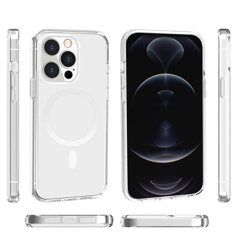 iPhone 14 Pro EIDERWOOD Hybrid Magnetic Case - MagSafe Kompatibel - Gennemsigtig