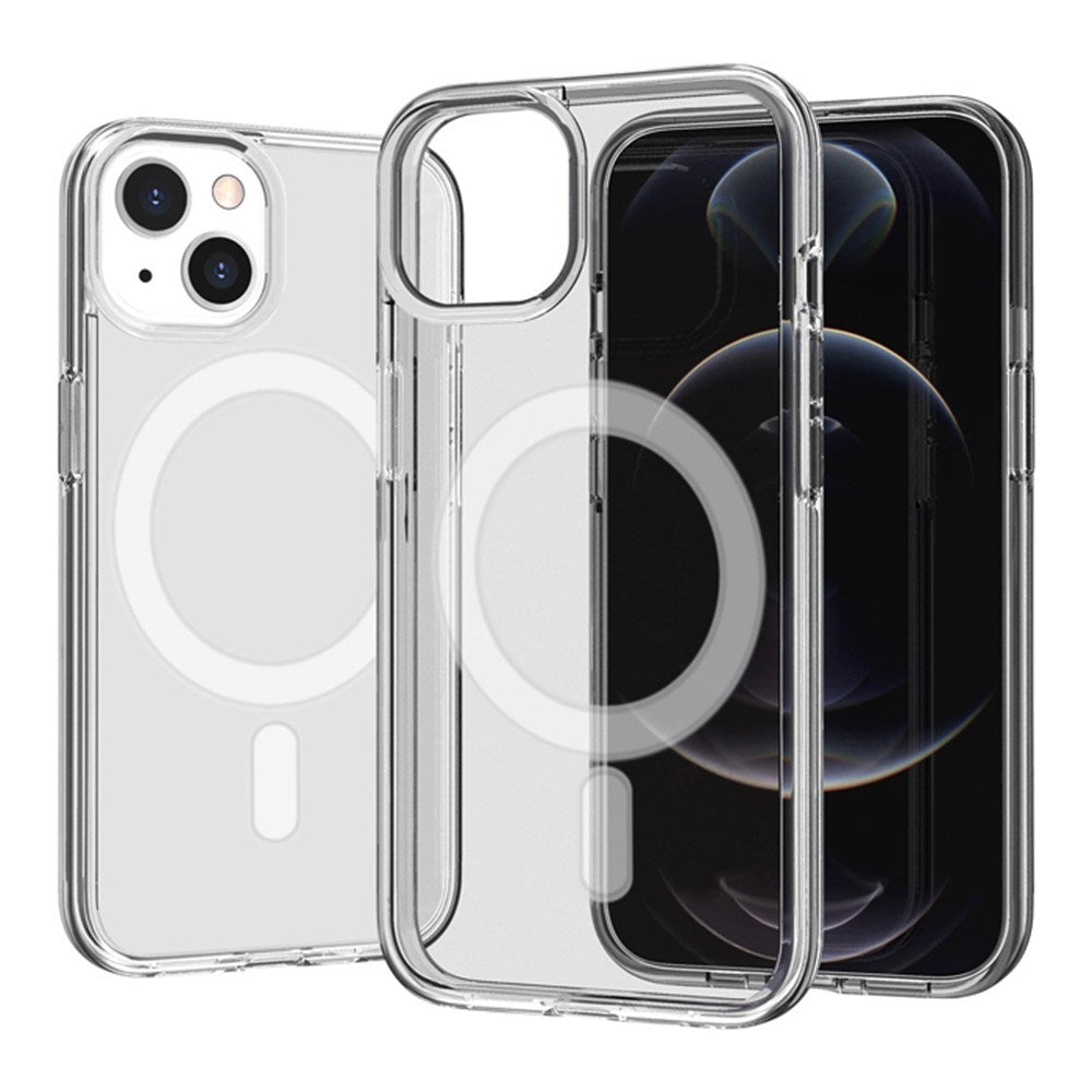 iPhone 14 EIDERWOOD Hybrid Magnetic Case - MagSafe Kompatibel - Gennemsigtig