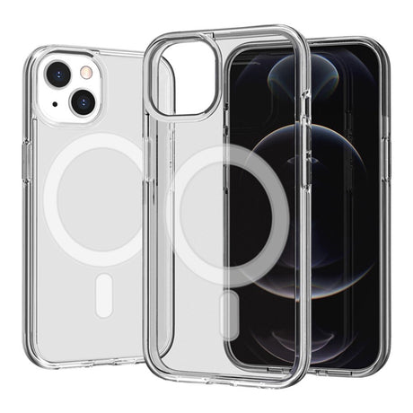 iPhone 14 EIDERWOOD Hybrid Magnetic Case - MagSafe Kompatibel - Gennemsigtig