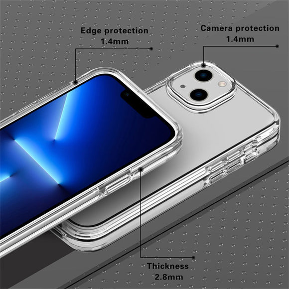 iPhone 14 EIDERWOOD Hybrid Magnetic Case - MagSafe Kompatibel - Gennemsigtig