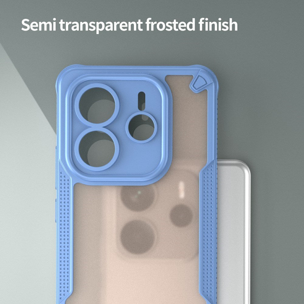 EIDERWOOD Xiaomi Redmi Note 14 (5G) Hybrid Plastik Bagside Cover - Blå