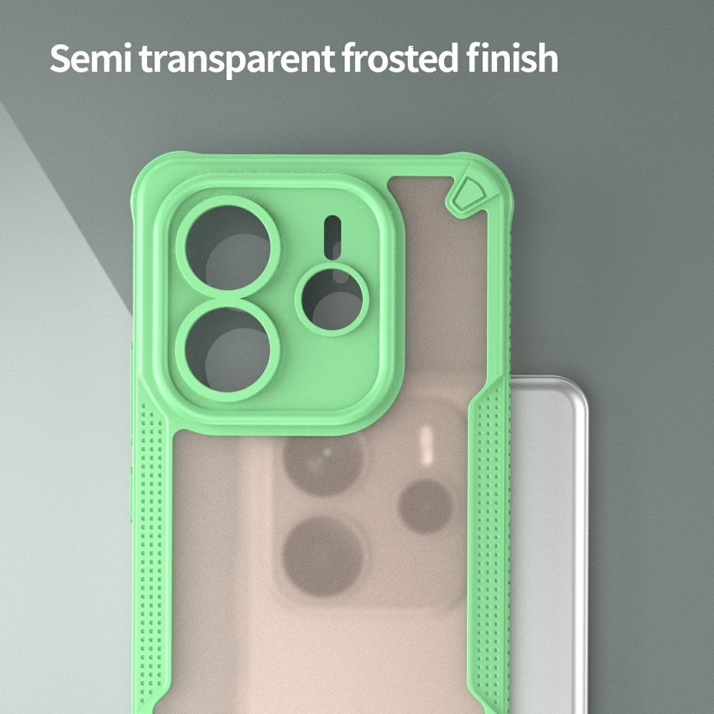 EIDERWOOD Xiaomi Redmi Note 14 (5G) Hybrid Plastik Bagside Cover - Grøn