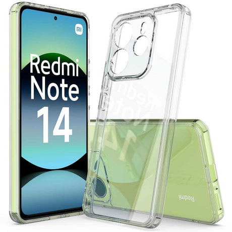 EIDERWOOD Xiaomi Redmi Note 14 (4G) Fleksibelt Plastik Cover - Gennemsigtig
