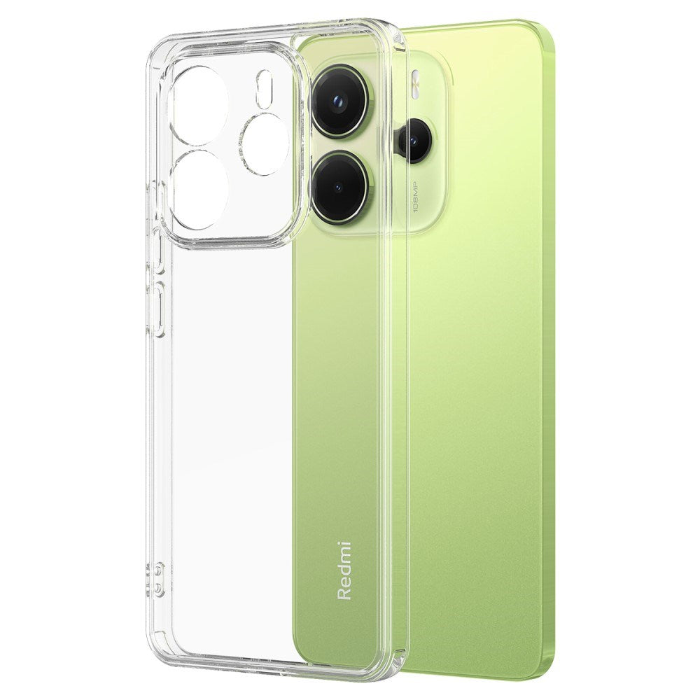 EIDERWOOD Xiaomi Redmi Note 14 (4G) Fleksibelt Plastik Cover - Gennemsigtig