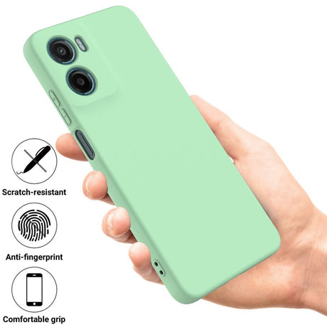 EIDERWOOD Motorola Moto G05 / E15 Liquid Silikone Cover m. Strop - Grøn