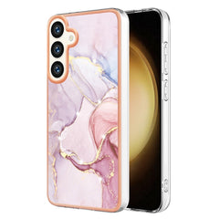 EIDERWOOD Samsung Galaxy S25+ (Plus) / S24+ (Plus) Marmormønstret Plastik Cover - Rose Gold
