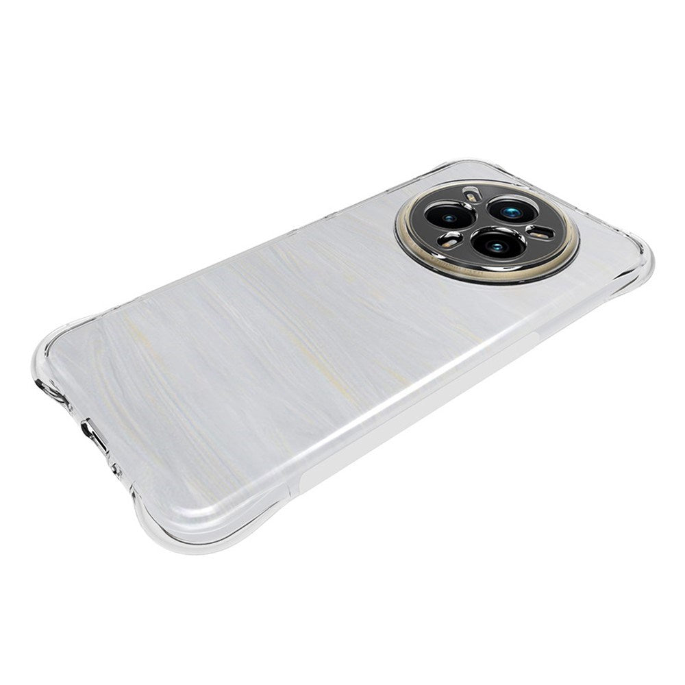 Realme 14 Pro+ (5G) EIDERWOOD Plastik Cover m. Stødabsorberende Hjørner - Gennemsigtig