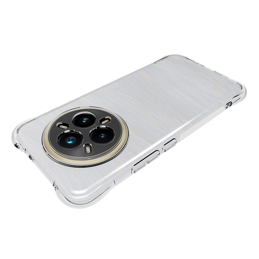 Realme 14 Pro+ (5G) EIDERWOOD Plastik Cover m. Stødabsorberende Hjørner - Gennemsigtig