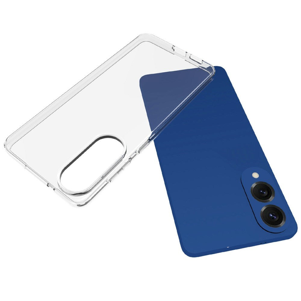 EIDERWOOD Samsung Galaxy S25 Edge Fleksibelt Plastik Cover - Gennemsigtig