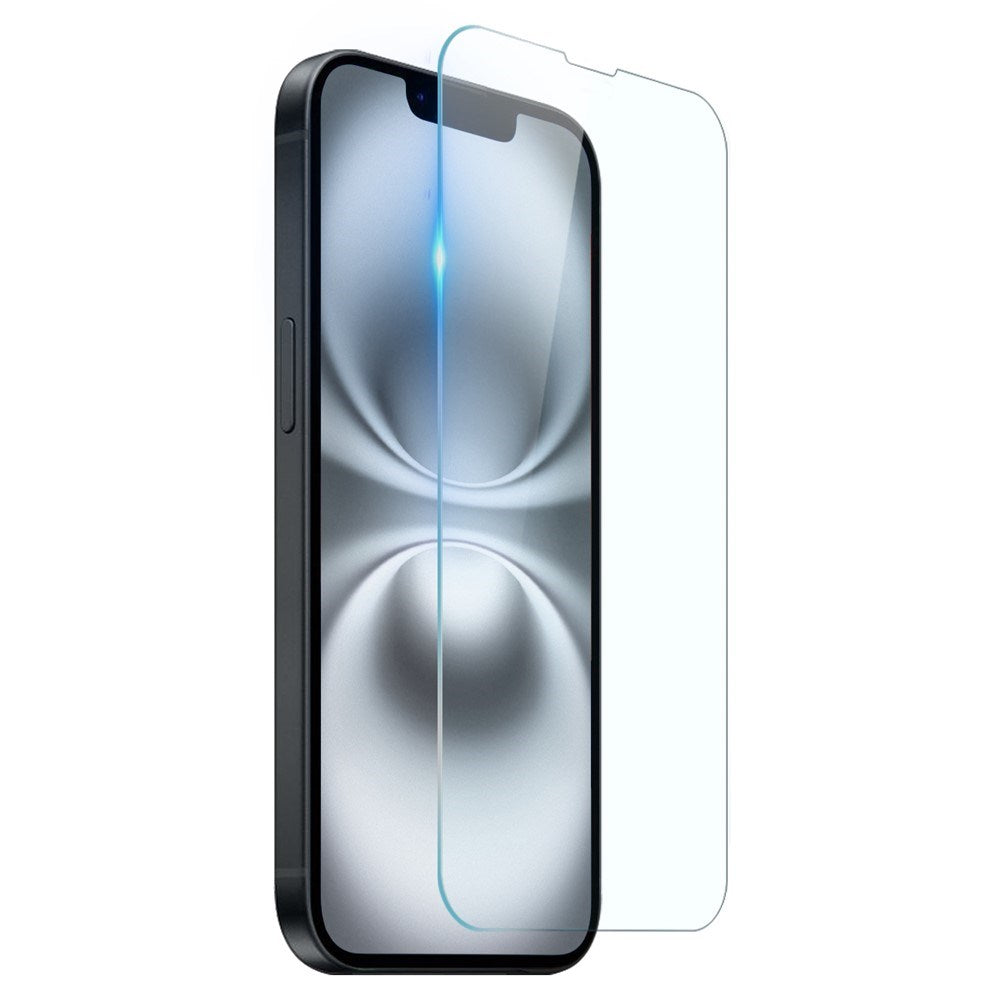 NORTHJO iPhone 17e / 16e | 3-i-1 360° Beskyttelsessæt m. Cover | Skærmbeskyttelse | Kameralinsebeskyttelse - Gennemsigtig