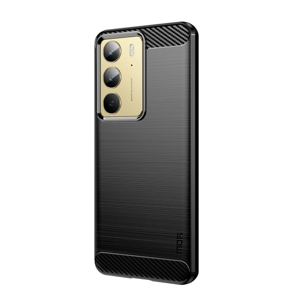 Realme 14X (5G) Brushed Carbon Cover - Sort