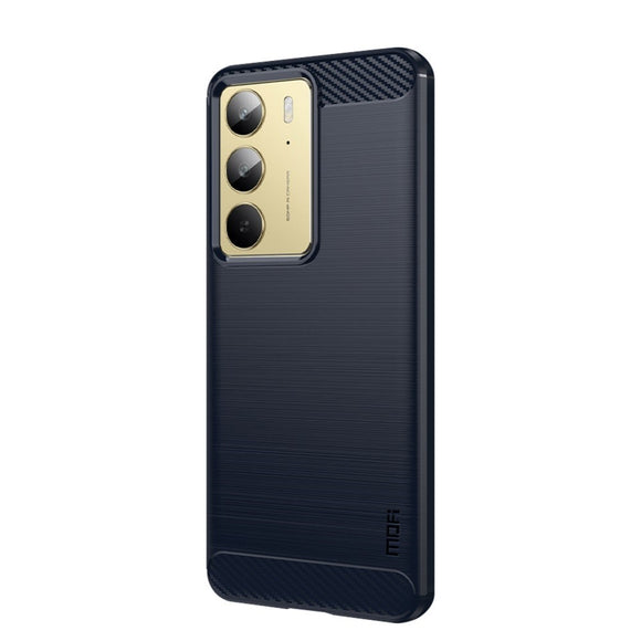 Realme 14X (5G) Brushed Carbon Cover - Blå