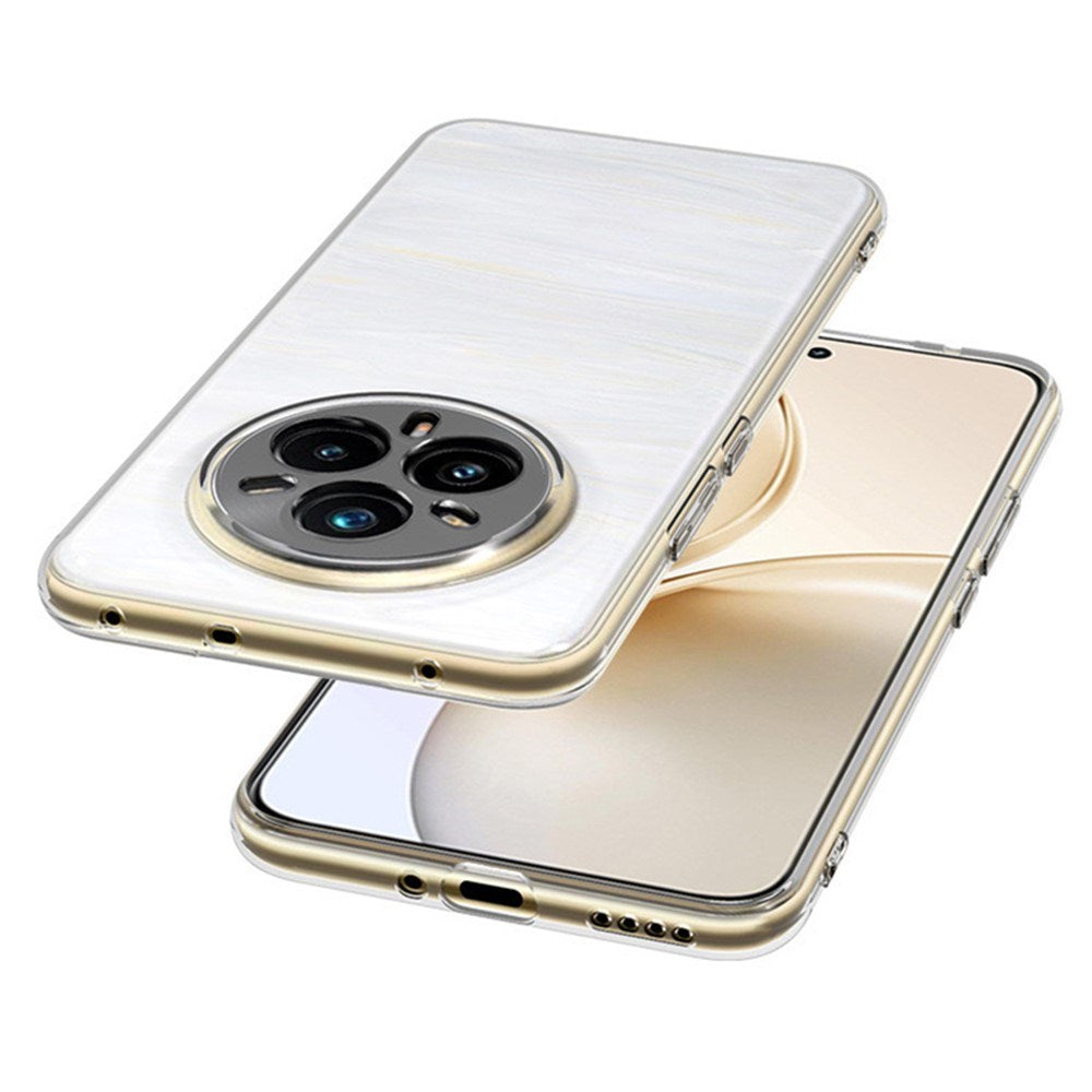 Realme 14 Pro+ (5G) EIDERWOOD Fleksibelt Plastik Bagside Cover - Gennemsigtig