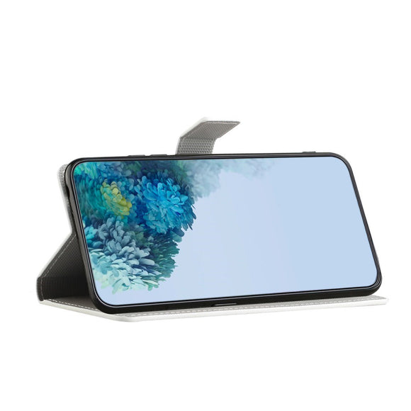 EIDERWOOD Samsung Galaxy S25 Edge Kunstlæder Cover m. Pung & Ståfunktion - Sommerfugle