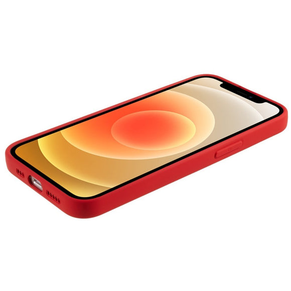 EIDERWOOD iPhone 12 Mini Fleksibelt Plast Cover - Rød