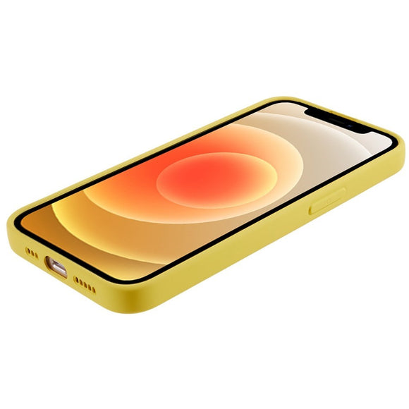 EIDERWOOD iPhone 12 Mini Fleksibelt Plast Cover - Gul