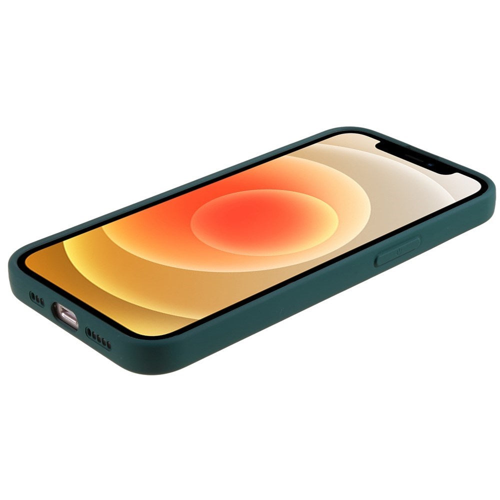 EIDERWOOD iPhone 12 Mini Fleksibelt Plast Cover - Mørkegrøn