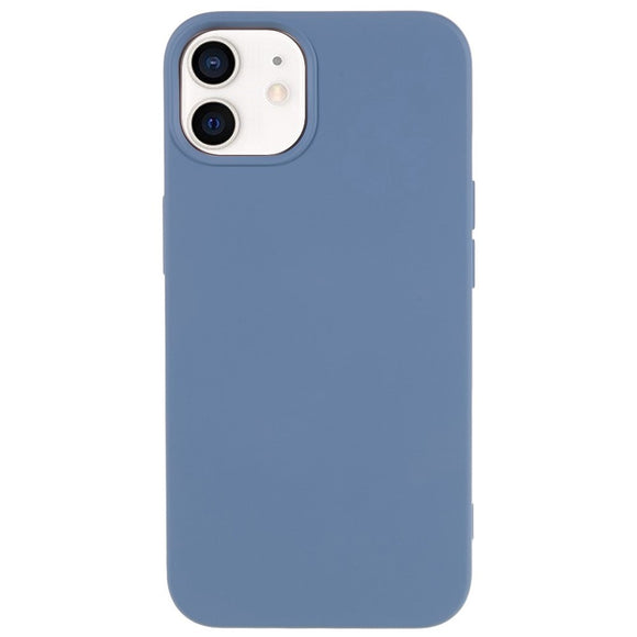 EIDERWOOD iPhone 12 Mini Fleksibelt Plast Cover - Lyseblå