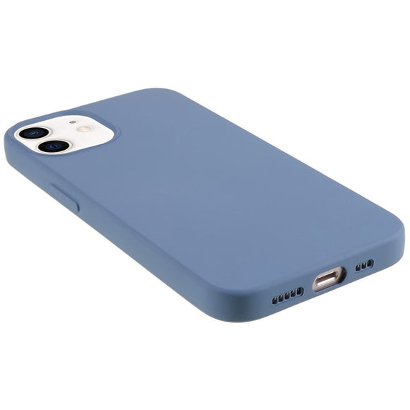 EIDERWOOD iPhone 12 Mini Fleksibelt Plast Cover - Lyseblå