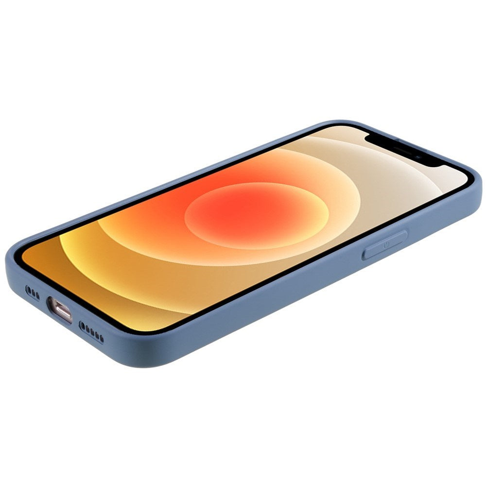 EIDERWOOD iPhone 12 Mini Fleksibelt Plast Cover - Lyseblå