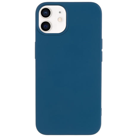 EIDERWOOD iPhone 12 Mini Fleksibelt Plast Cover - Mørkeblå