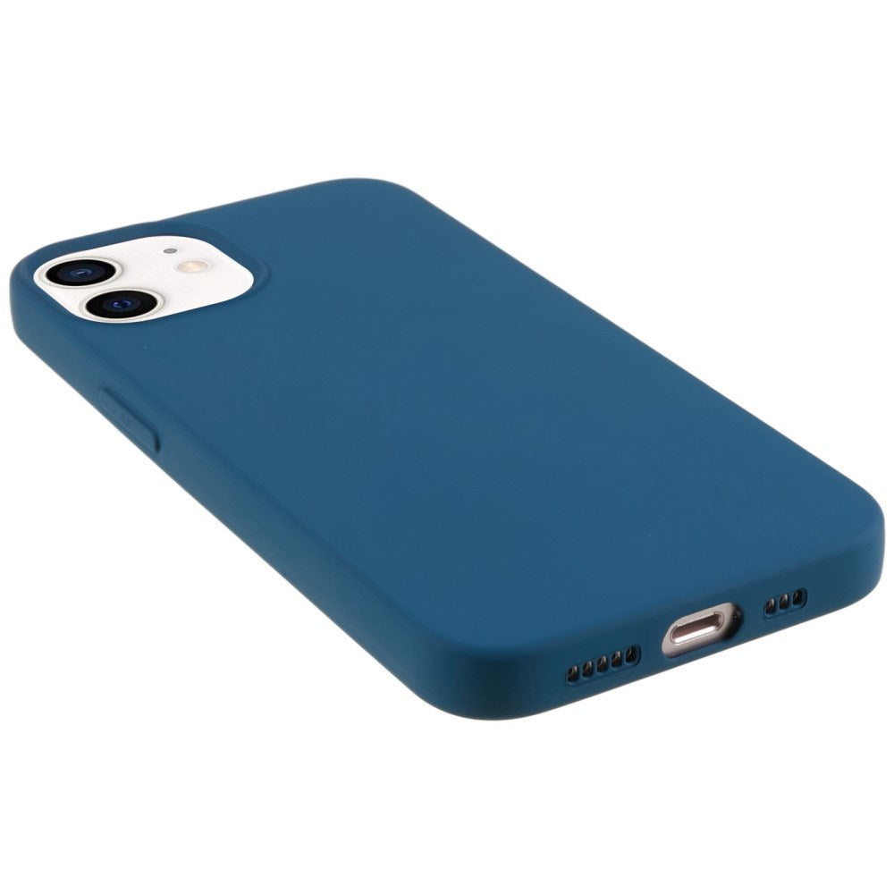 EIDERWOOD iPhone 12 Mini Fleksibelt Plast Cover - Mørkeblå