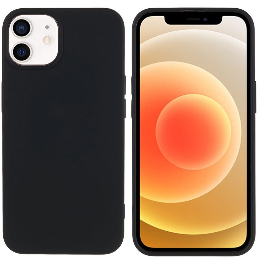 EIDERWOOD iPhone 12 Mini Fleksibelt Plast Cover - Sort