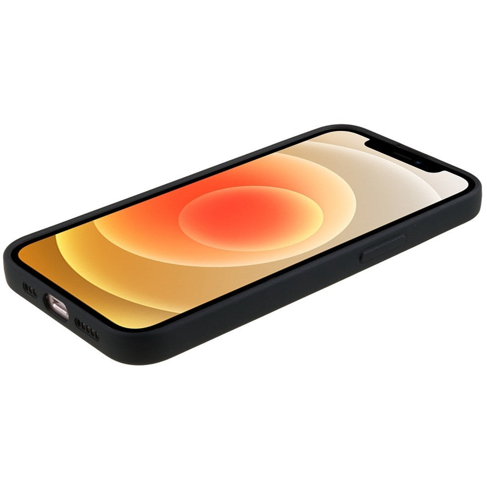 EIDERWOOD iPhone 12 Mini Fleksibelt Plast Cover - Sort