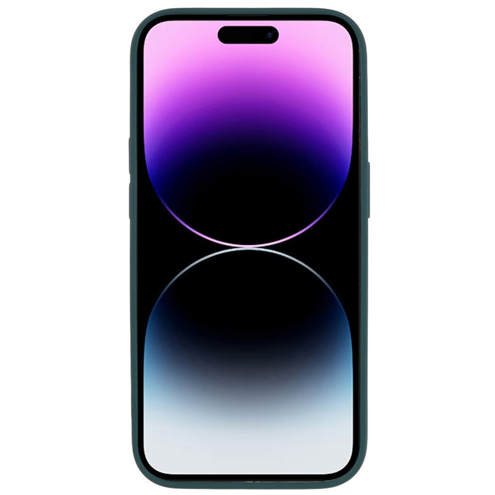 EIDERWOOD iPhone 14 Pro Max Foret Fleksibelt Plast Cover - Mørkegrøn