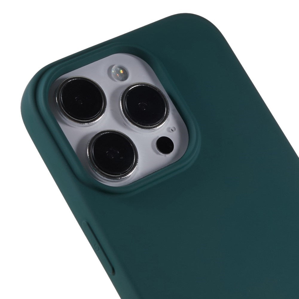 EIDERWOOD iPhone 14 Pro Max Foret Fleksibelt Plast Cover - Mørkegrøn