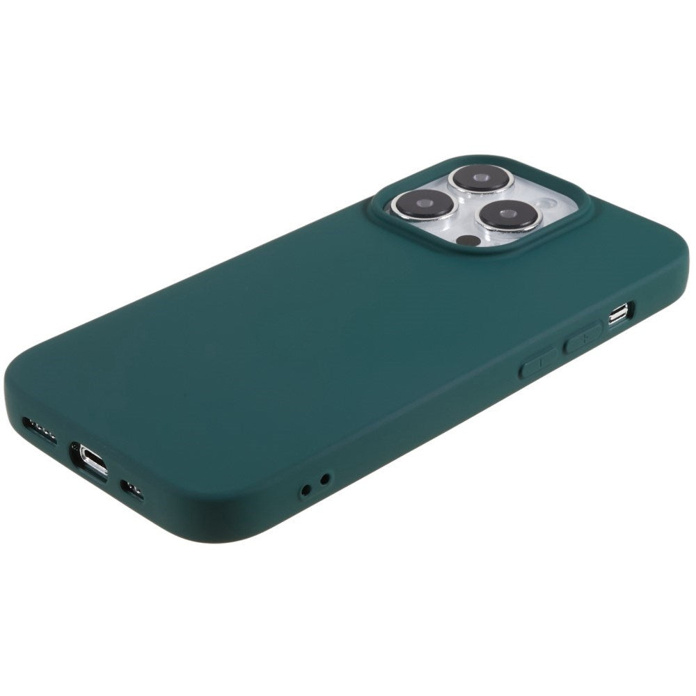 EIDERWOOD iPhone 14 Pro Max Foret Fleksibelt Plast Cover - Mørkegrøn