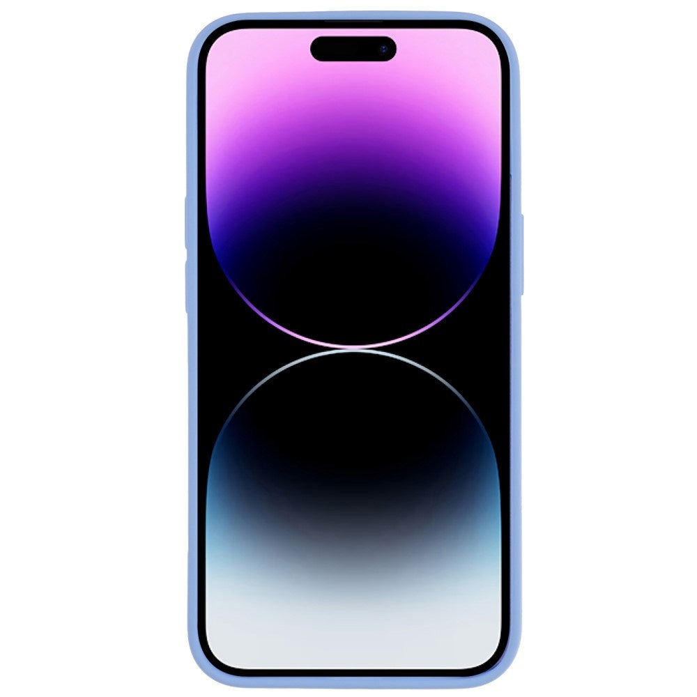 EIDERWOOD iPhone 14 Pro Max Foret Fleksibelt Plast Cover - Lyseblå