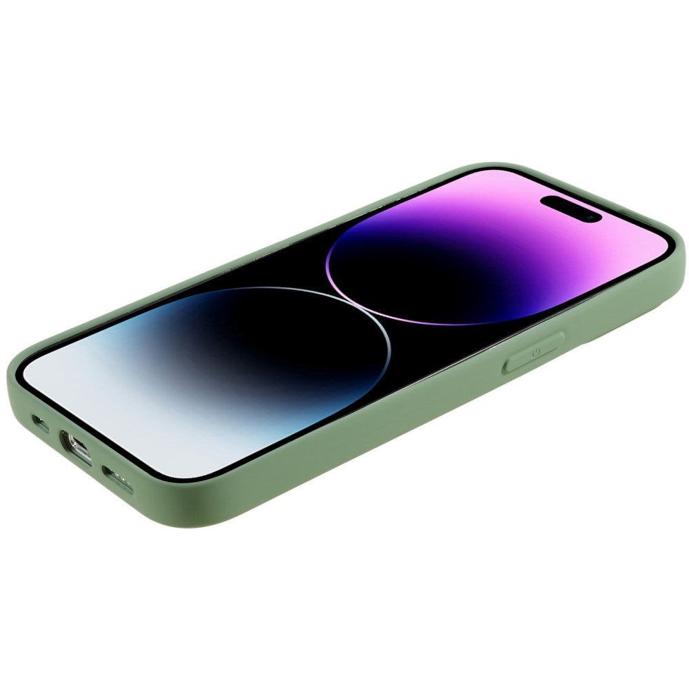 EIDERWOOD iPhone 14 Pro Max Foret Fleksibelt Plast Cover - Lysegrøn