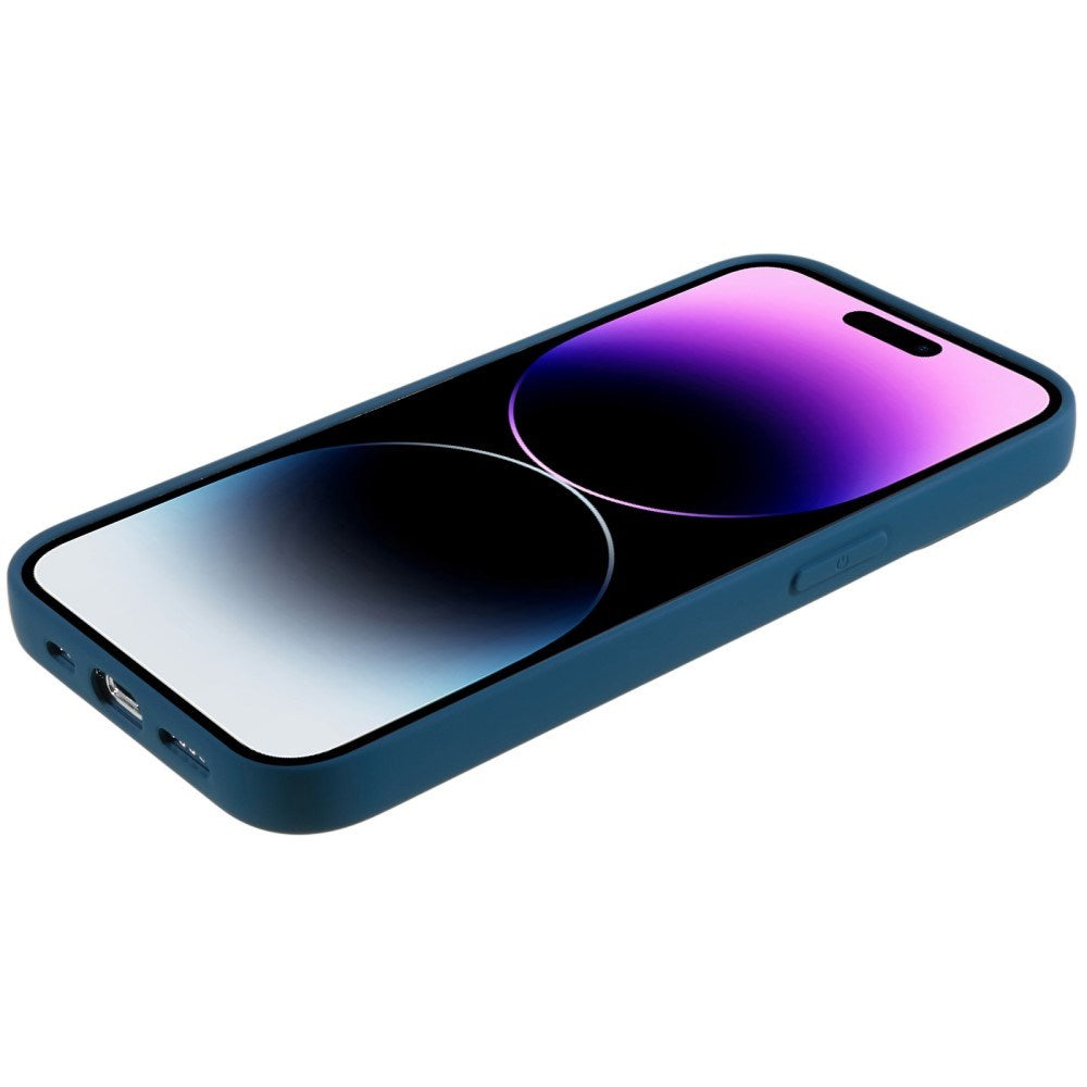 EIDERWOOD iPhone 14 Pro Max Foret Fleksibelt Plast Cover - Mørkeblå